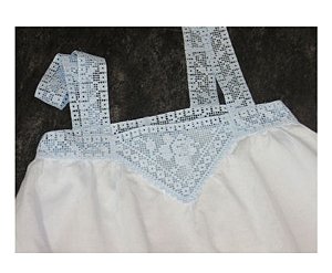 Matriz Bordado Rendas Delicadas Para Customizar Roupa