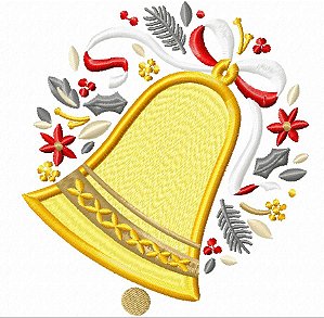 Matriz Bordado Natal Alegre E Delicado