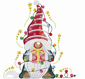 Matriz Bordado Natal Pano De Prato Feliz