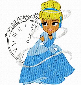 Matriz Bordado Princesas Lindas
