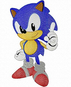 Matriz Bordado Sonic E Amigos