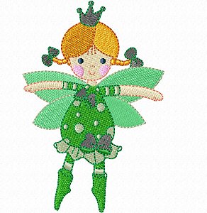 Matriz Bordado Fadinha Rainha