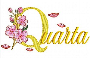 Matriz Bordado Semaninha Cerejeira