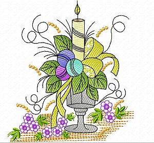 Matriz Bordado Natal Pano De Prato Especial