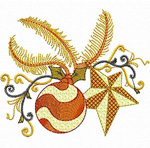 Matriz Bordado Natal Pano De Prato Alegre