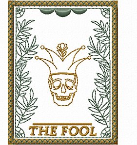 Matriz Bordado Cartas Baralho Do Tarot