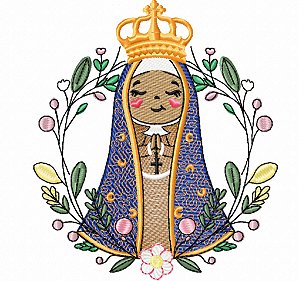 Matriz Bordado Coleção Nossa Senhora Aparecida