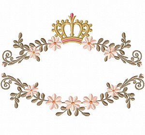 Matriz Bordado Coleção Split Arabescos