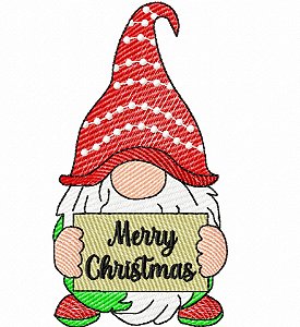 Matriz Bordado Natal Lindos Elfos