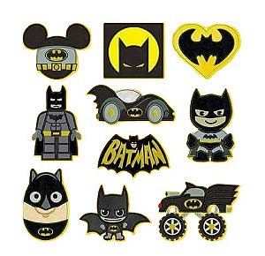 Matriz Bordado Aplique Batman Baby