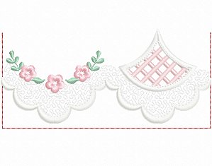 Matriz Bordado Richelieu Barrinhas Delicadas Lindas