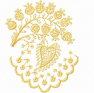 Matriz Bordado Coleção Cantinhos Delicados Para Guardanapo