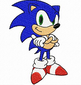 Matriz Bordado Turma Do Sonic