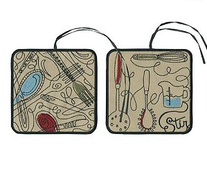 Matriz Bordado Aplique Pegador De Panela Alegre