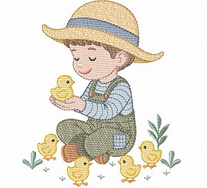 Matriz Bordado Coleção Lindos Meninos Brincando