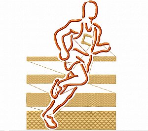 Matriz Bordado Esportes Olímpicos Contorno