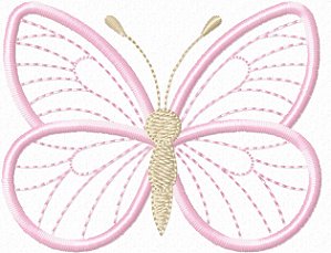 Matriz Bordado 3d Coleção Borboletas Lindas
