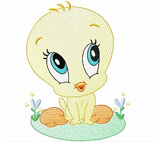 Matriz Bordado Piu Piu E Amigos Para Fralda