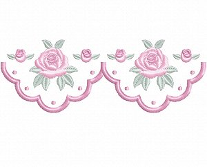 Matriz Bordado Barrinhas Delicadas Em 10 Tamanhos