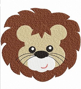 Matriz Bordado Safári Carinhas Para Fralda