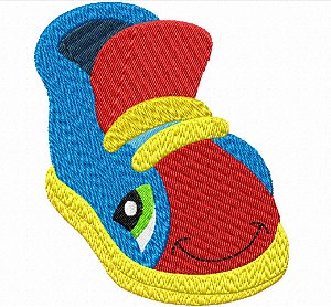 Matriz Bordado Infantil Sapatinhos Divertidos