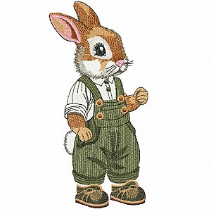 Matriz Bordado Páscoa Coelhinhos Clássicos