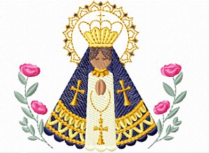 Matriz Bordado Conjunto Nossa Senhora Aparecida