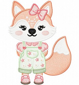 Matriz Bordado Coleção Raposinhas Para Fralda