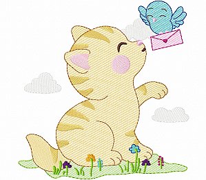 Matriz Bordado Coleção Bichinhos Infantil Para Fraldas