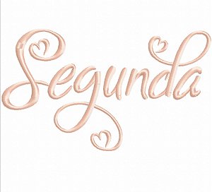 Matriz Bordado Semaninha Coração