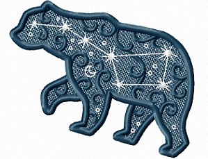Matriz Bordado Constelação De Animais