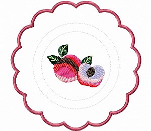 Matriz Bordado Cozinha Capa Para Pote De Doces