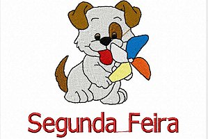 Matriz Bordado Semaninha Doguinho