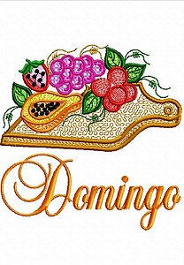 Matriz Bordado Semaninha Tábua De Frutas