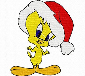 Matriz Bordado Natal Looney Tunes