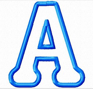 Matriz Bordado Alfabeto Aplique Especial