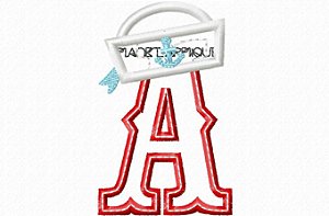 Matriz Bordado Alfabeto Aplique Marinheiro