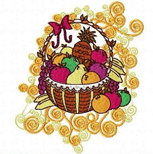 Matriz Bordado Cozinha Delicada