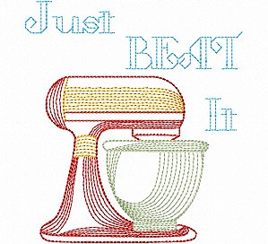 Matriz Bordado Cozinha Vintage