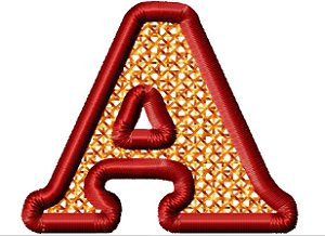 Matriz Bordado Alfabeto Com Telinha