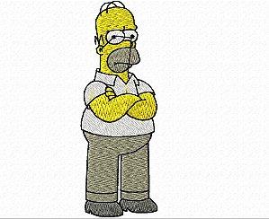 Matriz Bordado Simpsons