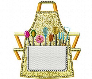 Matriz Bordado Kit Cozinha Moderna