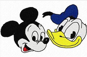Matriz Bordado Donald E Mickey