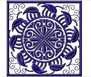 Matriz Bordado Azulejo Português