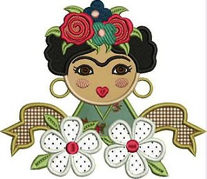 Matriz Bordado Coleção Frida Kahlo