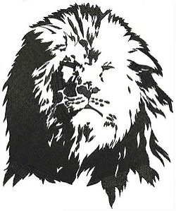 Matriz Bordado Felinos Selvagens