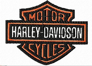 Matriz Bordado Harley Davidson