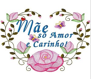 Matriz Bordado Mãe Frases