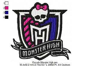 Matriz Bordado Monster High 2