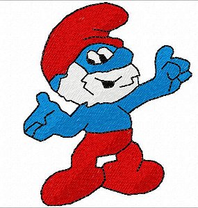 Matriz Bordado Os Smurfs
